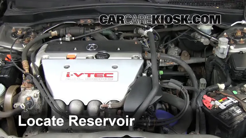 2002 Acura RSX Type-S 2.0L 4 Cyl. Windshield Washer Fluid